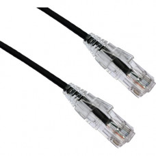 Axiom 50FT CAT6 BENDnFLEX Ultra-Thin Snagless Patch Cable - 50 ft Category 6 Network Cable for Network Device - First End: 1 x RJ-45 Male Network - Second End: 1 x RJ-45 Male Network - Patch Cable - Gold Plated Contact - TAA Compliant C6BFSB-K50-AX