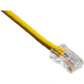 Axiom Cat.6 UTP Patch Network Cable - 8 ft Category 6 Network Cable for Network Device - First End: 1 x RJ-45 Male Network - Second End: 1 x RJ-45 Male Network - Patch Cable - Yellow C6NB-Y8-AX