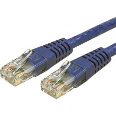 Startech.Com 1 ft Cat6 Patch Cable with Molded RJ45 Connectors - Blue - Cat6 Ethernet Patch Cable - 1ft UTP Cat 6 Patch Cord - Category 6 - 1 ft - 1 x RJ-45 Male - 1 x RJ-45 Male - Blue - RoHS Compliance C6PATCH1BL