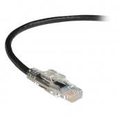 Black Box GigaTrue 3 CAT6 550-MHz Lockable Patch Cable (UTP), Black, 25-ft. (7.6-m) - 25 ft Category 6 Network Cable for Network Device - First End: 1 x RJ-45 Male Network - Second End: 1 x RJ-45 Male Network - Patch Cable - Black C6PC70-BK-25