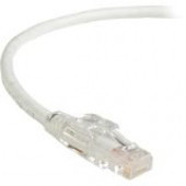 Black Box GigaTrue 3 CAT6 550-MHz Lockable Patch Cable (UTP), White, 25-ft. (7.6-m) - 25 ft Category 6 Network Cable for Network Device - First End: 1 x RJ-45 Male Network - Second End: 1 x RJ-45 Male Network - Patch Cable - White C6PC70-WH-25