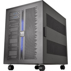 Thermaltake Core W200 Super Tower Chassis - Super Tower - Black - SPCC - 17 x Bay - 0 - XL-ATX, EATX, ATX, Micro ATX, Mini ITX Motherboard Supported - 63.71 lb - 17 x Fan(s) Supported - 3 x External 5.25" Bay - 14 x Internal 3.5" Bay - 10x Slot(