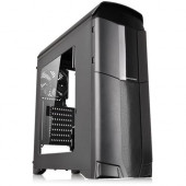 Thermaltake Versa N26 Window Mid-Tower Chassis - Mid-tower - Black - SPCC - 6 x Bay - 1 x 4.72" x Fan(s) Installed - 0 - Mini ITX, Micro ATX, ATX Motherboard Supported - 12.60 lb - 5 x Fan(s) Supported - 1 x External 5.25" Bay - 1 x External 3.5