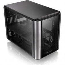 Thermaltake Level 20 XT Cube Chassis - Cube - Black - SPCC, Tempered Glass - 9 x Bay - 1 x 5.51" x Fan(s) Installed - Mini ITX, Micro ATX, ATX, EATX Motherboard Supported - 44.97 lb - 20 x Fan(s) Supported - 1 x Internal 3.5" Bay - 2 x Internal 