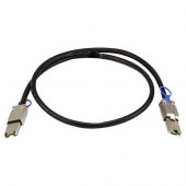 QNAP MINI SAS CABLE (1.0M) - 3.28 ft SAS Data Transfer Cable - First End: 1 x SFF-8088 Mini-SAS - Second End: 1 x SFF-8088 Mini-SAS CAB-SAS10M-8088