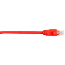 Black Box CAT5e Value Line Patch Cable, Stranded, Red, 6-ft. (1.8-m) - 6 ft Category 5e Network Cable for Network Device - First End: 1 x RJ-45 Male Network - Second End: 1 x RJ-45 Male Network - Patch Cable - Red CAT5EPC-006-RD