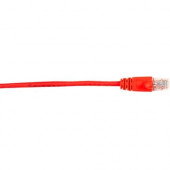 Black Box CAT6 Value Line Patch Cable, Stranded, Red, 2-ft. (0.6-m) - 2 ft Category 6 Network Cable for Network Device - First End: 1 x RJ-45 Male Network - Second End: 1 x RJ-45 Male Network - Patch Cable - Red - 5 Pack CAT6PC-002-RD