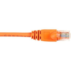 Black Box CAT6 Value Line Patch Cable, Stranded, Orange, 4-ft. (1.2-m) - 4 ft Category 6 Network Cable for Network Device - First End: 1 x RJ-45 Male Network - Second End: 1 x RJ-45 Male Network - Patch Cable - Orange CAT6PC-004-OR