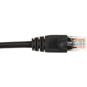 Black Box CAT6 Value Line Patch Cable, Stranded, Black, 6-ft. (1.8-m) - 6 ft Category 6 Network Cable for Network Device - First End: 1 x RJ-45 Male Network - Second End: 1 x RJ-45 Male Network - Patch Cable - Black - TAA Compliance CAT6PC-006-BK