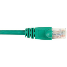 Black Box CAT6 Value Line Patch Cable, Stranded, Green, 2-Ft. (0.6-m), 25-Pack - 2 ft Category 6 Network Cable for Network Device - First End: 1 x RJ-45 Male Network - Second End: 1 x RJ-45 Male Network - Patch Cable - Gold Plated Contact - Green - 25 Pac