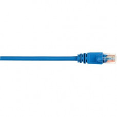Black Box CAT6 Value Line Patch Cable, Stranded, Blue, 20-ft. (6.0-m) - 20 ft Category 6 Network Cable for Network Device - First End: 1 x RJ-45 Male Network - Second End: 1 x RJ-45 Male Network - Patch Cable - Gold Plated Contact - Blue - 1 Pack - RoHS C
