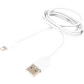 Urban Factory Lightning Cable - 3.28 ft Lightning/USB Data Transfer Cable for iPhone, iPod, iPad - First End: 1 x Type A Male USB - Second End: 1 x Lightning Male Proprietary Connector - MFI - White CID01UF