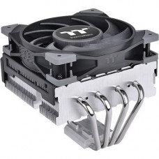 Thermaltake TOUGHAIR 110 CPU Cooler - 4.72" Maximum Fan Diameter - 436.5 gal/min Maximum Airflow - 2000 rpm - 23.6 dB(A) Noise - Air Cooler - 2510 - 4Pin - Socket LGA-1700, Socket LGA-1200, Socket H LGA-1156, Socket H2 LGA-1155, Socket H4 LGA-1151, S