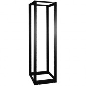 CyberPower 4-post Open Frame 19" Rack - 45U Rack Height x 19" Rack Width x 40" Rack Depth - Floor Standing - Black - 1760 lb Static/Stationary Weight Capacity CR45U40001