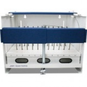 JAR Essential 12 Charging Station - 14" Height x 18.3" Width x 14" Depth - Wall Mountable, Desktop - Steel - Blue, White CS-1210