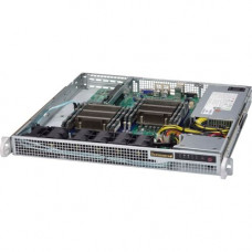 Supermicro SuperChassis 514-441 (No Paint) - Rack-mountable - 1U - 2 x Bay - 4 x 1.57" x Fan(s) Installed - 1 x 480 W - Power Supply Installed - EATX Motherboard Supported - 6 x Fan(s) Supported - 2 x Internal 2.5" Bay - 2x Slot(s) CSE-514-441