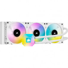 Corsair iCUE H150i ELITE CAPELLIX Liquid CPU Cooler - White - 37 dB(A) Noise - Liquid Cooler Cooler - Magnetic Levitation - Socket LGA-1200, Socket H3 LGA-1150, Socket H4 LGA-1151, Socket H2 LGA-1155, Socket H LGA-1156, Socket B LGA-1366, Socket R LGA-201