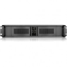 iStarUSA 2U Compact Stylish Rackmount Chassis - Rack-mountable - Black - Aluminum, Zinc-coated Steel - 2U - 4 x Bay - 1 x Fan(s) Installed - 1 x 350 W - ATX, Micro ATX Motherboard Supported - 2 x Fan(s) Supported - 2 x External 5.25" Bay - 2 x Extern