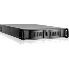 iStarUSA 2U High Performance Rackmount Chassis with 460W Redundant Power Supply - Rack-mountable - Black - Aluminum Alloy, SECC, Zinc-coated Steel - 2U - 4 x Bay - 3 x 3.15" x Fan(s) Installed - 460 W - Power Supply Installed - EATX, ATX, Micro ATX M