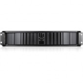 iStarUSA D-200SEA 2U Compact Stylish Rackmount Chassis with SEA Bezel - Rack-mountable - Black - Aluminum Alloy, SECC, Zinc-coated Steel - 2U - 4 x Bay - 1 x 3.15" x Fan(s) Installed - 0 - ATX, Micro ATX, Mini ITX Motherboard Supported - 4 x Fan(s) S