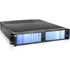 iStarUSA 2U Compact Stylish Rackmount Chassis with SEA Bezel - Rack-mountable - Black, Blue - Aluminum, Zinc-coated Steel - 2U - 4 x Bay - 1 x 3.15" x Fan(s) Installed - 0 - ATX, Micro ATX, Mini ITX Motherboard Supported - 18 lb - 4 x Fan(s) Supporte