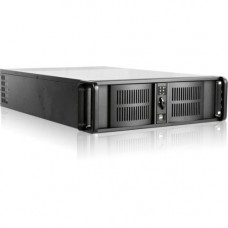 iStarUSA 3U High Performance Rackmount Chassis with 600W Redundant Power Supply - Rack-mountable - Black - Zinc-coated Steel, Aluminum Alloy - 3U - 7 x Bay - 4 x 2.36", 3.15" x Fan(s) Installed - 2 x 600 W - Power Supply Installed - EATX, ATX, M