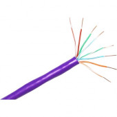 Cp Technologies ClearLinks 1000FT Cat. 5E 350MHZ Stranded Purple PVC UTP Bulk - Category 5e - 1000ft - Bare Copper - Bulk - Stranded - Purple E-207-4P-C5-PUR