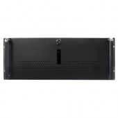 iStarUSA Military E-40 Rackmount Chassis - Rack-mountable - Black, Black - 4U - 3 x Bay - 1 x Fan(s) Installed - ATX Motherboard Supported - 1 x Fan(s) Supported - 2 x External 5.25" Bay - 1 x Internal 3.5" Bay - 2 x USB(s) - RoHS Compliance E-4