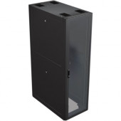 Vertiv DCE Rack - Server Cabinet 24U H x 600-mm W x 1100-mm D (E24611) - For PDU, Server - 24U Rack Height x 19" Rack Width - Black Powder Coat - Steel - 2500 lb Dynamic/Rolling Weight Capacity - 3000 lb Static/Stationary Weight Capacity - TAA Compli