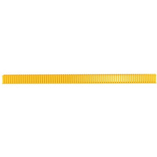 Panduit Cover - Yellow - 6 Pack - Polyvinyl Chloride (PVC) - TAA Compliance E4X4YL6