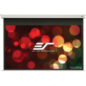 Elite Screens Evanesce B Series - 100-inch Diagonal 16:9, Recessed In-Ceiling Electric Projector Screen with Installation Kit, 8k/4K Ultra HD Ready MaxWhite FG a Matte White with Fiberglass Reinforcement Projection Screen Surface, EB100HW2-E12" EB100