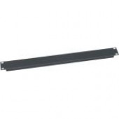 Middle Atlantic Products EB1-MP Flange Panel - Steel - Black - 1U Rack Height - 50 Pack - 1.8" Height - 19" Width EB1MP