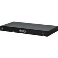 Altronix Eight (8) Port Managed EoC Receiver with Integral PoE+ Switch (25Mbps) - for Camera - TAA Compliance EBRIDGE8E