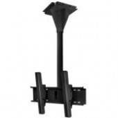 Peerless -AV ECMU-02-C Ceiling Mount for Flat Panel Display - Black - 32" to 65" Screen Support - 200 lb Load Capacity - RoHS, TAA Compliance ECMU-02-C