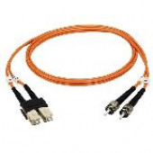 Black Box Fiber Optic Duplex Patch Cable - SC Male - ST Male - 16.4ft EFN110-005M-STSC