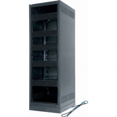 Middle Atlantic Products ERK Series Enclosure - 19" 21U Wide x 22.53" Deep Floor Standing - Black - 2500 lb x Maximum Weight Capacity ERK-2125-CONFIG