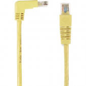 Black Box SpaceGAIN Cat.6 Network Cable - 10 ft Category 6 Network Cable for Network Device - First End: 1 x RJ-45 Male Network - Second End: 1 x RJ-45 Male Network - Patch Cable - Gold Plated Contact - Yellow EVNSL246-0010-90DS