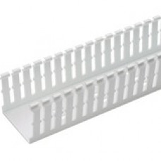 Panduit Panduct Duct - White - 6 Pack - Polyvinyl Chloride (PVC) - TAA Compliance F3X2WH6