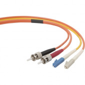 Belkin Fiber Optic Simplex Cable - LC Male - ST Male - 10ft - TAA Compliance F2F902L0-03M
