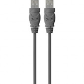 Belkin USB Data Transfer Cable - 10 ft USB Data Transfer Cable - Type A Male USB - Type A Male USB - Shielding F3U131-10