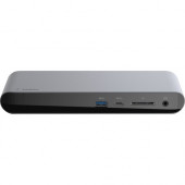 Belkin Thunderbolt 3 Dock Pro - for Notebook - 170 W - Thunderbolt 3 - 6 x USB Ports - 4 x USB 3.0 - Network (RJ-45) - DisplayPort - Audio Line Out - Thunderbolt - Wired F4U097TT