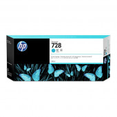 HP 728 (F9J67A) Cyan Original Ink Cartridge (130 ml) - TAA Compliance F9J67A