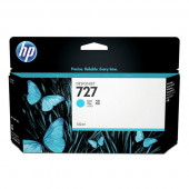 HP 727 (F9J76A) Cyan Original Ink Cartridge (300 ml) - TAA Compliance F9J76A