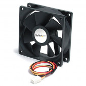 Startech.Com 92x25mm Ball Bearing Quiet Computer Case Fan w/ TX3 Connector - 92.5mm - 1600rpm Ball Bearing - RoHS Compliance FAN9X25TX3L