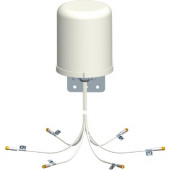 FORTINET FANT-06ABGN-0606-O-R Antenna - 2400 MHz to 2500 MHz, 5150 MHz to 5850 MHz - 6 dBi - Outdoor, Wireless Data Network, IndoorWall/Mast - Omni-directional - RP-SMA Connector FANT-06ABGN-0606-O-R