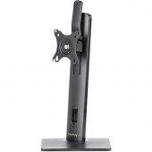 Startech.Com Free Standing Single Monitor Mount, Height Adjustable Ergonomic Monitor Desk Stand, For VESA Mount Displays up to 32" (15lb) - Free-standing single monitor mount supports a display up to 32 inch (15lb); VESA75x75/100x100mm - Ergonomic Ti