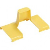 Panduit FiberRunner Cover For Spillover Junction - Yellow - 1 Pack - Acrylonitrile Butadiene Styrene (ABS), Polycarbonate - TAA Compliance FRSPJC24LYL