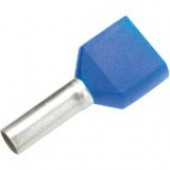 Panduit Electric Wire Ferrule - 250 - Blue - Polypropylene, Copper, Polypropylene - TAA Compliance FTD80-10-TL