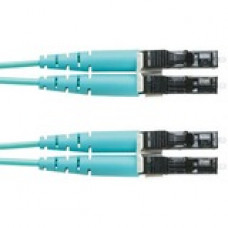 Panduit Fiber Optic Duplex Network Cable - 157.48 ft Fiber Optic Network Cable for Network Device - First End: 2 x LC Male Network - Second End: 2 x LC Male Network - Patch Cable - Aqua - 1 Pack FX2ERLNLNSNM048