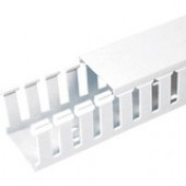 Panduit Cable Duct - White - Polyvinyl Chloride (PVC) - TAA Compliance G3X3WH6-A